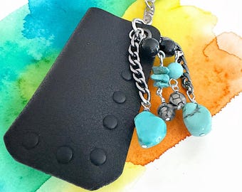 Lip Balm Holder, Bag Charm, Purse Clip-On