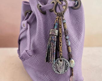 Bag Charm, Purse Charm, Artisan Handbag Jewelry, Gift for Her