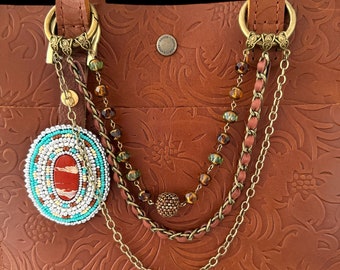 Beaded Bag Necklace