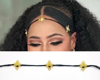 Terora/Tirura (Forehead / Head Jewelry) • Traditional Ethiopian Headpiece Shape Design | የግንባር ጌጥ Ethiopian Amhara Gonder