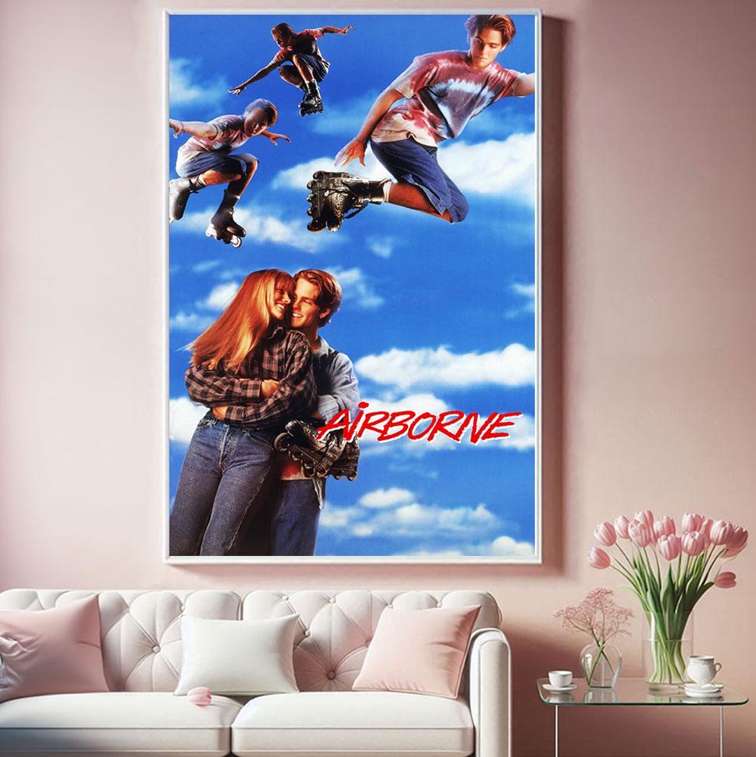 Airborne Movie Poster, Top Canvas Cloth Poster, Pop Home Wall Arts ...