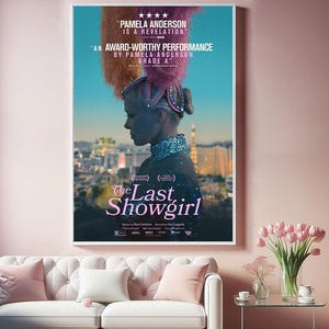 The Last Showgirl Movie Poster, Top Canvas Cloth Poster, Pop Home Wandkunst, Einzigartiges Geschenk
