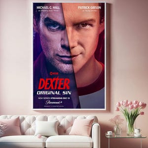 Póster de televisión de Dexter Original Sin, póster de tela de primera calidad, arte de pared pop para el hogar, regalo único