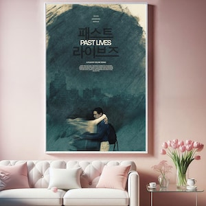 Past Lives Movie Poster, Top Canvas Cloth Poster, Pop Home Wall Arts, Unique Gift