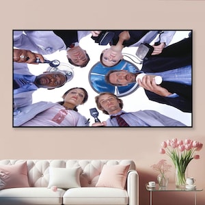 House TV Poster, Canvas Cloth Poster, Pop Home Wall Arts, Unique Gift