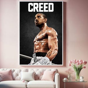 Creed Movie Poster, Top Canvas Cloth Poster, Pop Home Wall Arts, Unique Gift
