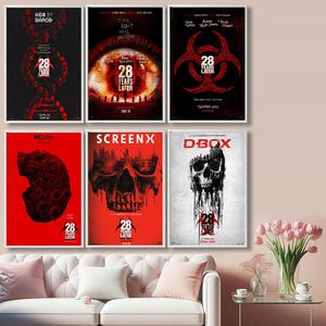 28 Years Later Movie Poster, Top Canvas Cloth Poster, Pop Home Wall Arts, Unique Gift