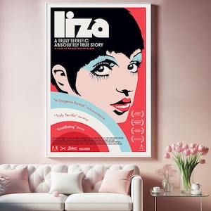 liza Movie Poster, Top Canvas Cloth Poster, Pop Home Wall Arts, Unique Gift