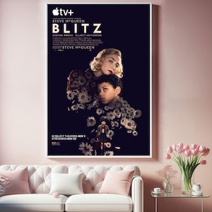 Blitz Movie Poster, Top Canvas Cloth Poster, Pop Home Wall Arts, Unique Gift