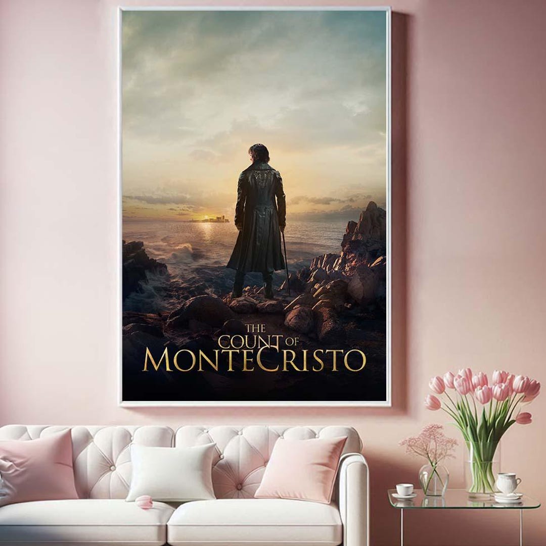 The Count of Monte-cristo Movie Poster, Top Canvas Cloth Poster, Pop ...