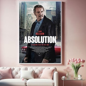 Absolution Movie Poster, Top Canvas Cloth Poster, Pop Home Wall Arts, Unique Gift