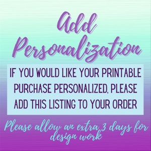 Add Personalization to a Digital File