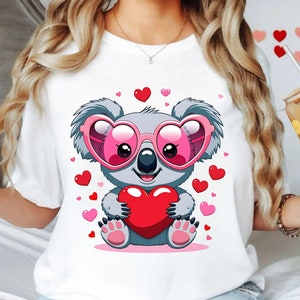 Koala Png San Valentin Koala Png Koala San Valentin Png Koala Clipart San Valentin Clipart Lindo Koala Png Amante De Pandas Png Corazón De Koala Png