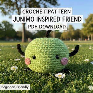Junimo Virkmönster (Engelska), Nybörjarvänligt, Stardew Valley Virkmönster (PDF)