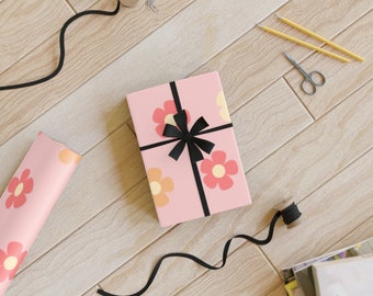 Gift Wrapping Paper Rolls, 1pc | Geschenkpapier | Geschenkideen | Geschenk | Geburtstag | Blumenmuster | Floral Print |