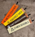 Dog Leash Sleeve / Dog Leash Sheath / No Touching / No Petting / Need Space product logo