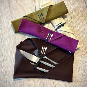 Bolsa de almacenamiento de cubiertos nómada personalizable