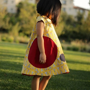 Child Party Dress PDF Sewing Pattern The Kosmos Dress Sized 18m-12y image 7