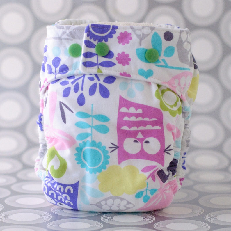 All in One AIO Cloth Diaper PDF Sewing Pattern Sized Diaper Etsy