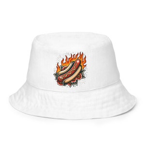Flaming Glizzy Bucket Hat