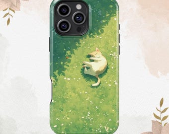 Cute Cat Cute orange cat phone Case iPhone 16 15 14 13 12 11 XS XR 8 7 Plus Pro Max Tough MagSafe Galaxy S25 S24 S23 S22 S21 FE Ultra Cover