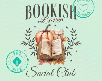 Coquette,Book Club png,Book Png,Bookish design,Fall Bow,Aesthetic Png,Book lover png,Girlie Png,Social Club png,coquette shirt design