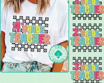 Teacher PNG, Teacher appreciation Png, First day of school Png, Back to school Png, Png bundle, Preschool teacher Png, Teacher shirt Png,