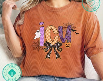 Halloween Icu nurse png Preppy Nurse Halloween png Nurse Shirt png Boo boo crew png halloween nurse png Spooky Nurse png Ghost Nurse Png