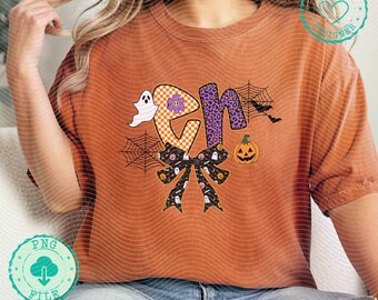 Infermiera di Halloween png Halloween png Design di maglietta preppy di Halloween Infermiera Zucca Png Spettrale Png Design a sublimazione Png sublimazione retrò