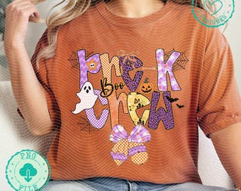 Pre k Crew Halloween Png Preppy Halloween Teacher Pencil Png Trick or Teach Png Halloween Png Teacher Ghost Shirt Png Halloween Pre kinder