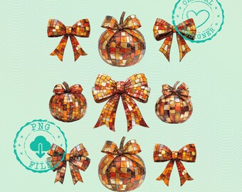 Fall Pumpkins png, Coquette png, Fall Floral Png, Trendy fall design, Fall Png, Coquette, Aesthetic png, Autumn Sublimation, Pumpkin Patch