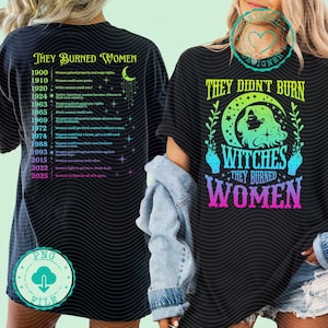 They didn&#39;t burn witches they burned women png digital download Women&#39;s rights png Feminist png  Political png Equality png witchy png SS032