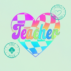 Teacher PNG, Teacher appreciation Png, First day of school Png, Back to school Png, Preschool teacher Png, Teacher shirt Png, School Png