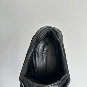 Yohji Yamamoto Y-3 Adidas Sprint Black Low Top Sneakers Men’s Size 7,5 US Y2K Japanese Trainers Vintage Designer Streetwear Shoes image 12