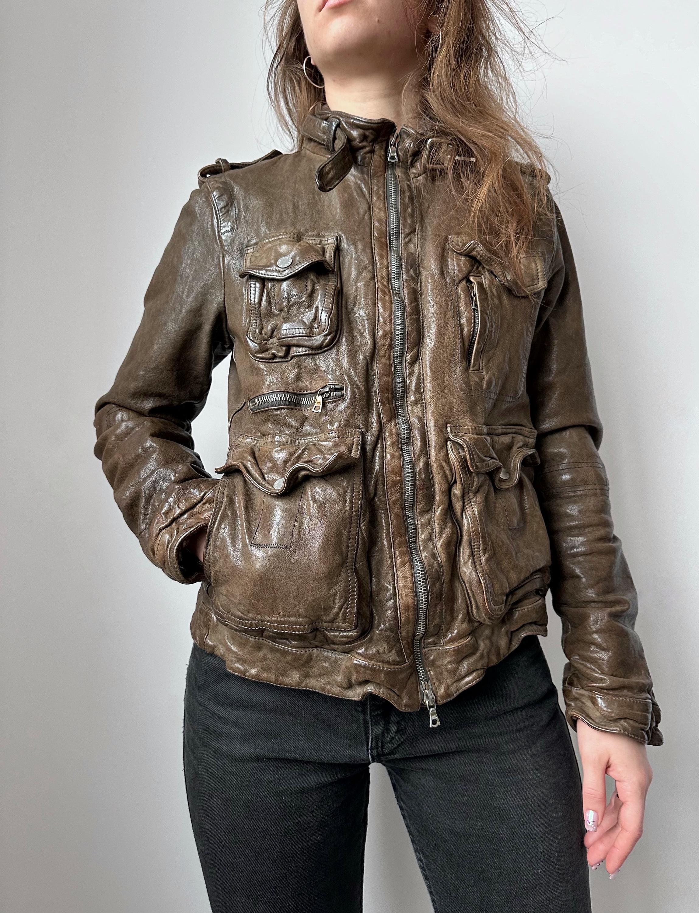 ジャケット・アウター Rare archive Dior Y2K leather jacket M Rare archive Dior Y2K leather jacket M