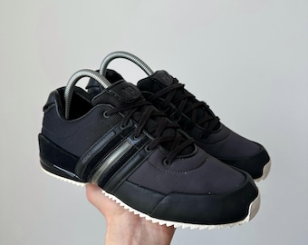 Yohji Yamamoto Y-3 Adidas Sprint Black Low Top Sneakers Men’s Size 7,5 US Y2K Japanese Trainers Vintage Designer Streetwear Shoes