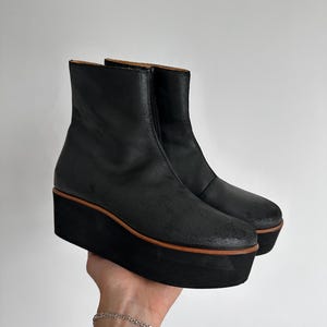 MM6 Maison Margiela Platform Ankle Boots Archive Designer Luxury Women’s Size 38