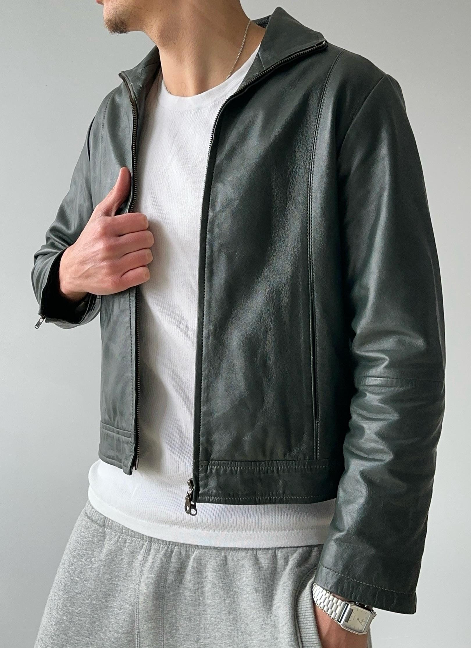 Vintage Diesel Leather Jacket - Etsy Vintage Diesel Leather Jacket - Etsy