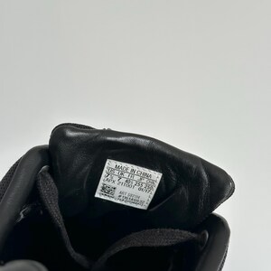 Yohji Yamamoto Y-3 Adidas Sprint Black Low Top Sneakers Men’s Size 7,5 US Y2K Japanese Trainers Vintage Designer Streetwear Shoes image 13