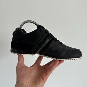Yohji Yamamoto Y-3 Adidas Sprint Black Low Top Sneakers Men’s Size 7,5 US Y2K Japanese Trainers Vintage Designer Streetwear Shoes image 7