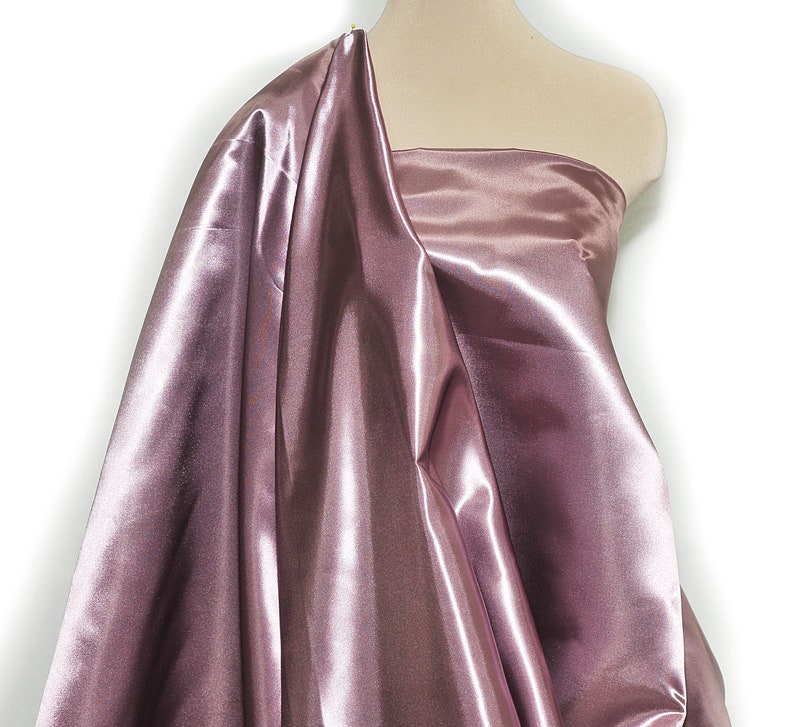 pageant bridal 100/% polyester .. suits home decor..wedding...craft Shiny Satin Fabric 60 SageOlive 554 . formal