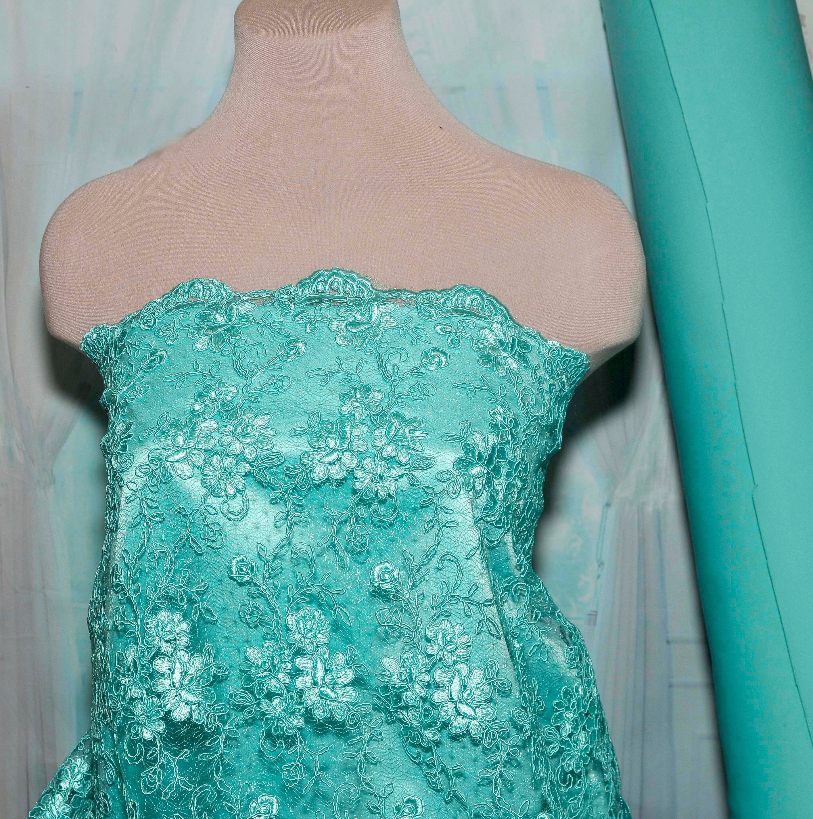 sea green lace styles