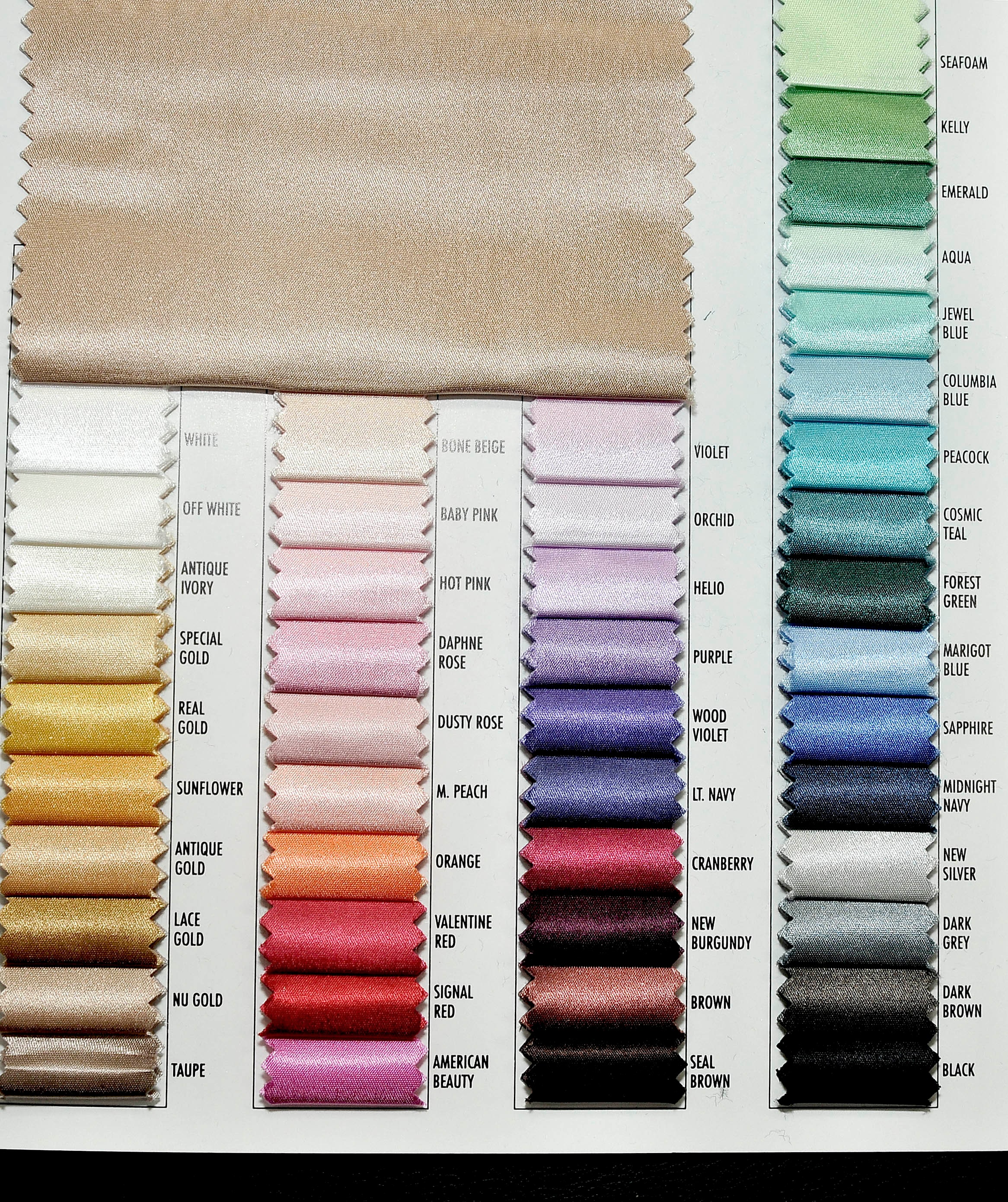 Color Chart For Wedding Dresses Pemerintah Kota Ambon