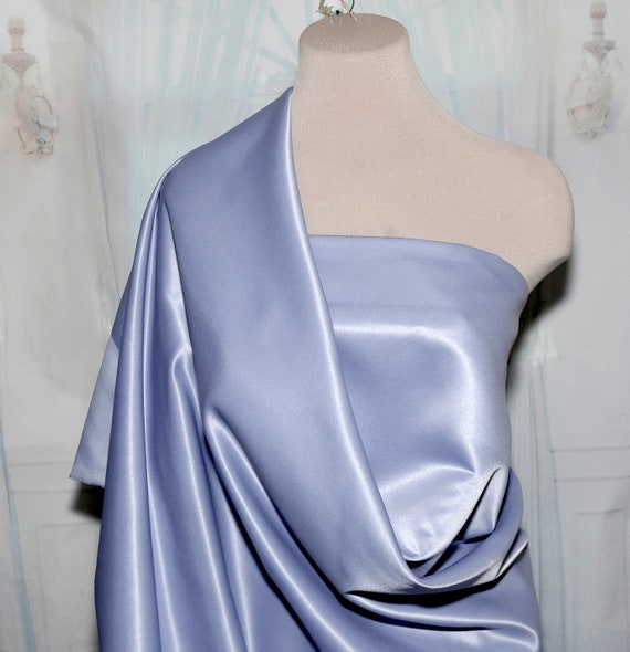 periwinkle satin dress