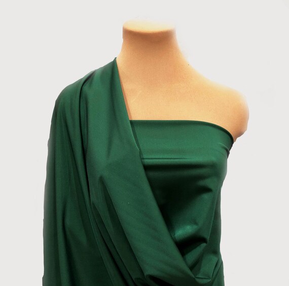 Milliskin Spandex Lycra Fabric HUNTER green 4 way stretch dance, pageant, gymnastics, costume, formal wear.. by the yard Milliskin Spandex Lycra Fabric HUNTER green 4 way stretch dance, pageant, gymnastics, costume, formal wear.. by the yard