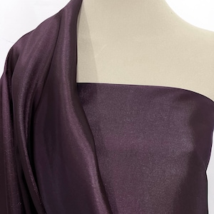 Cationic Taffeta iridescent Fabric  60&quot; Purple 050  .lining..dresses...wedding...formal ...home decor. pageant.. pillows, bows