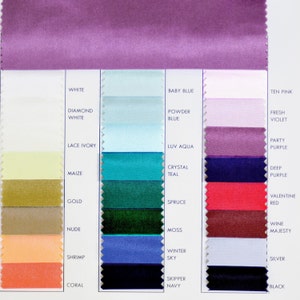 Bridal Taffeta 58&quot; wide.. 100% polyester..fabric...choice of color.. wedding...formal..lining..crafts..home decor