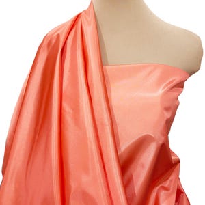 Bridal Taffeta 58" wide.. 100% polyester..fabric...choice of color.. wedding...formal..lining..crafts..home decor image 4
