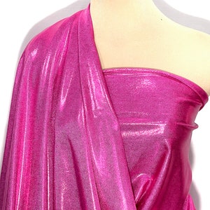 Mystique Spandex Fabric Berry/Fuchsia  gymnastics, skating dress, dance, cheer bows, costume , pageant swimwear