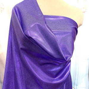 Mystique Spandex lavender/purple  dance skate gymnastics twirl  pageant  , cheer bows, BTY